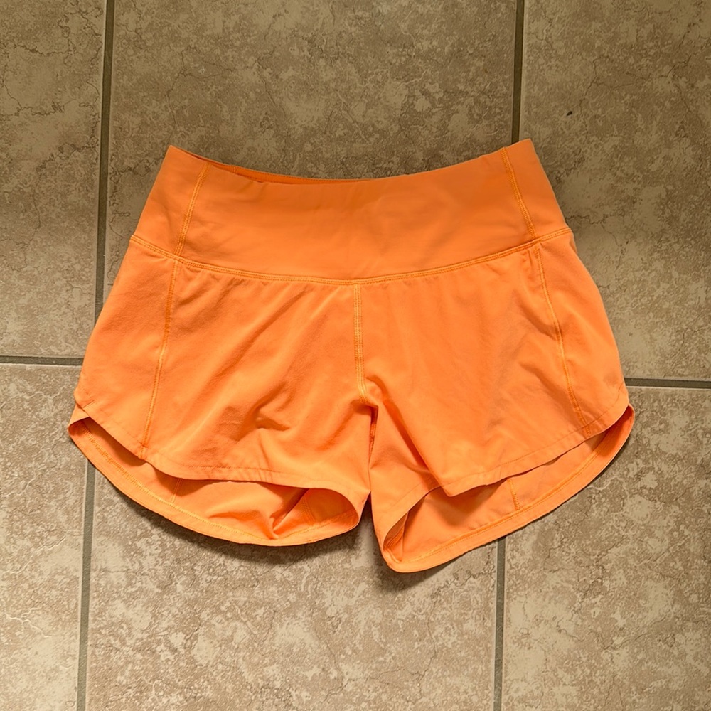 Lululemon size 2 speed up shorts